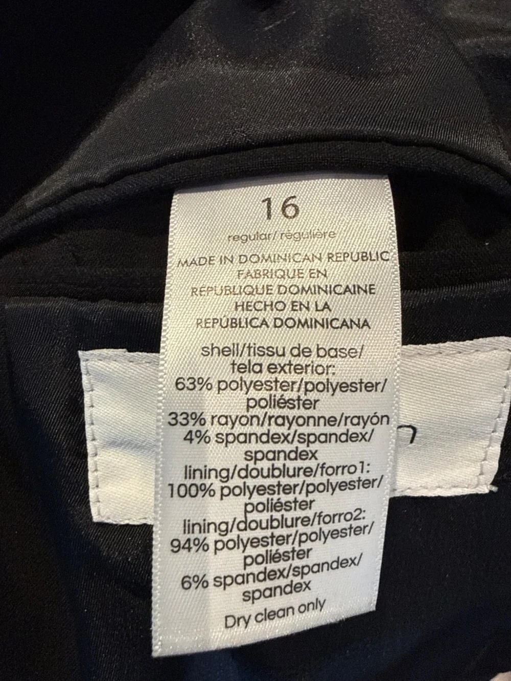 Calvin Klein Boys suit size 16 worn once